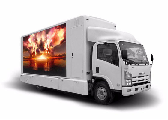 Επίδειξη των κινητών οδηγήσεων φορτηγών IP54 P10mm 960*960mm για την κινητή διαφήμιση